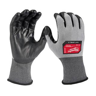 MW X-Large High Dexterity Cut 3 Resistant Polyurethane Dipped Work Gloves 48-73-8733