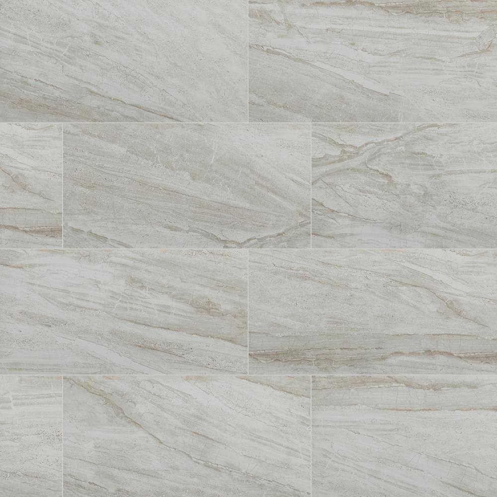 TrafficMaster Vigo Gris 12 in. x 24 in. Matte Ceramic Stone Look Floor and Wall Tile (16 sq. ft.Case) NHDVIGRI1224