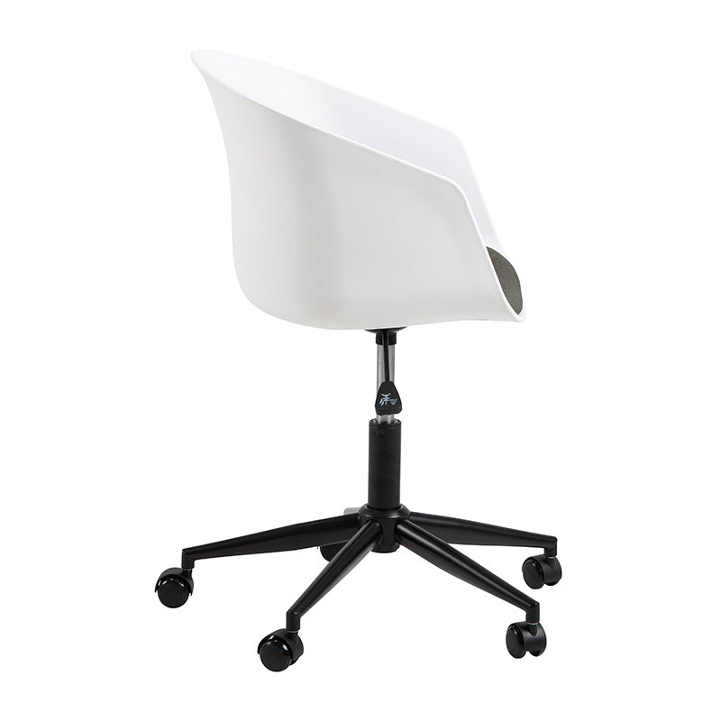 LIDAN Office Chair - White & Black