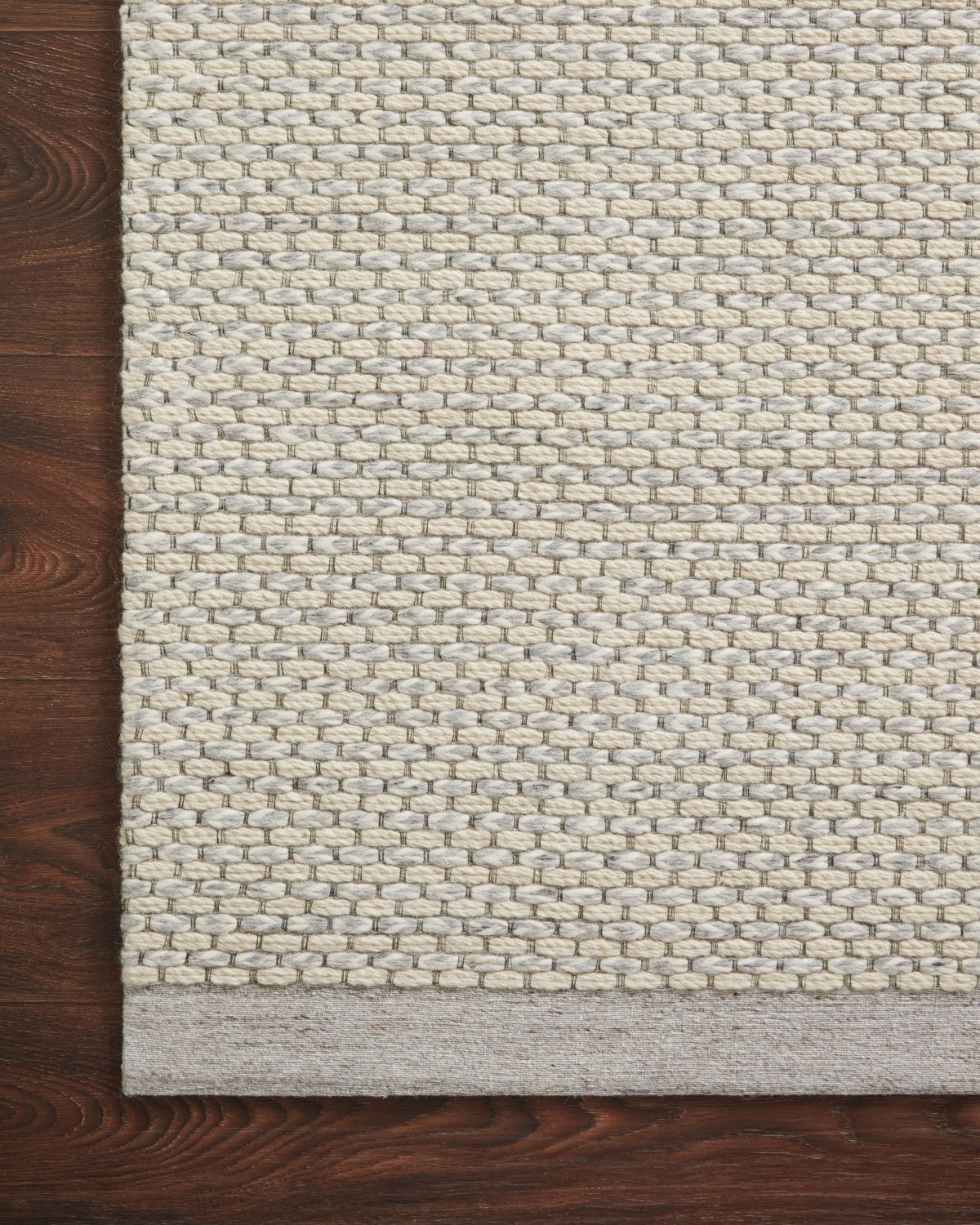 Toulouse Hand Woven Grey / Natural Rug