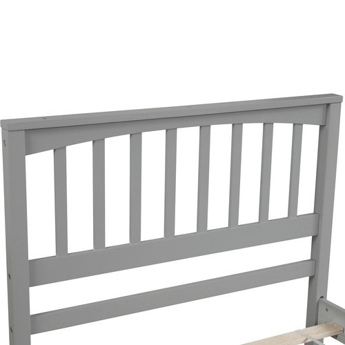 Wood Platform Bed Twin Size Platform Bed  White