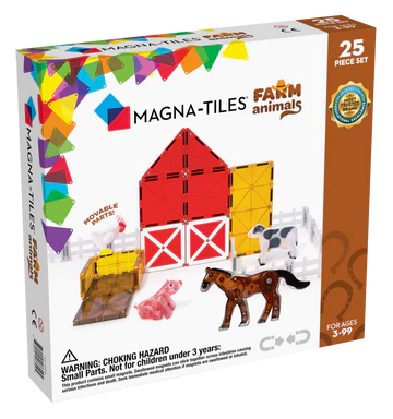 Magna-Tiles Farm Animals Set