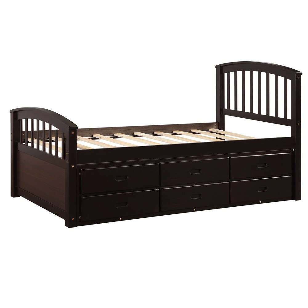 Taylor   Olive Freesia Twin size Storage Bed