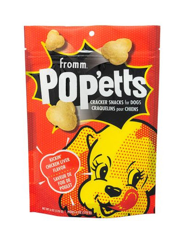 Fromm POPETTS Chicken Liver Dog Treats | Tomlinson's Feed