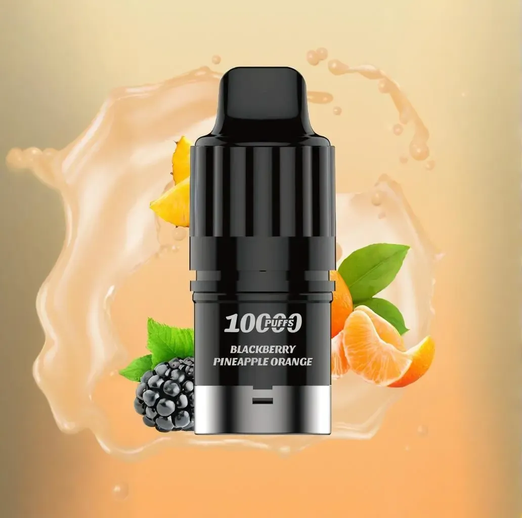 IGET BAR PLUS S3 10000 | Blackberry Pineapple Orange: 10000 Puffs, Refillable Joy