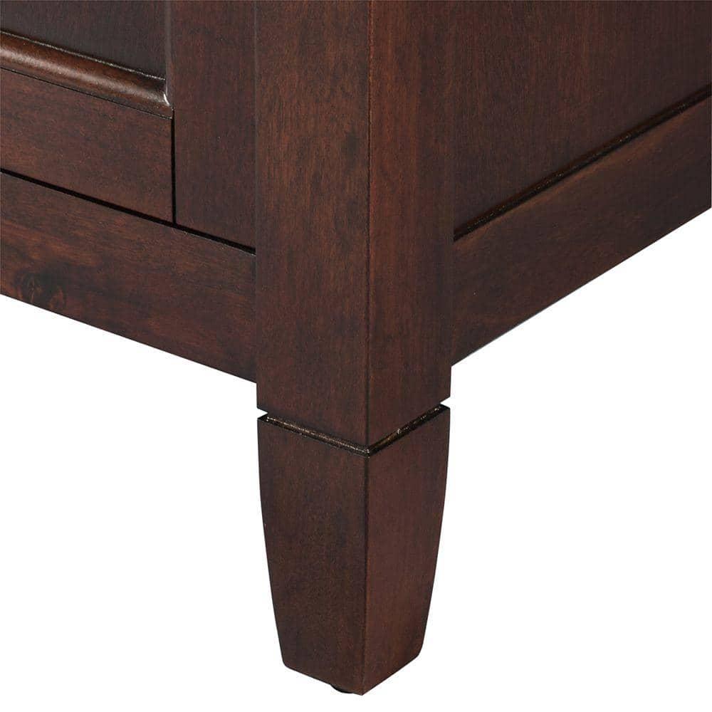 Home Decorators Collection Ashburn 48 in W Bath Vanity Cabinet Only in Mahogany