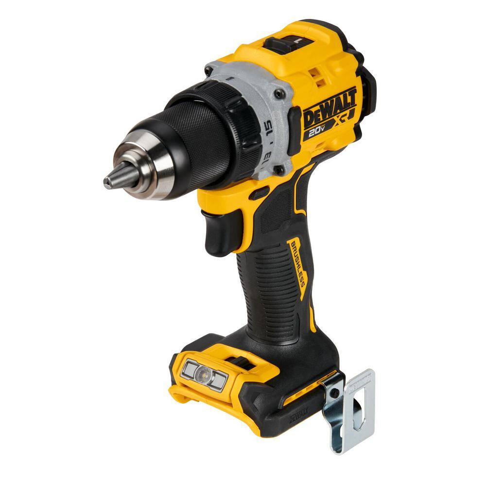 DEWALT DCK2051D2 20V MAX XR Cordless Drill/Driver， ATOMIC Impact Driver 2 Tool Combo Kit， (2) 2.0Ah Batteries， Charger， and Bag