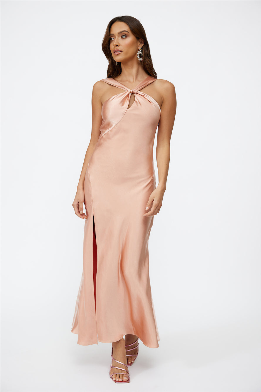 Iconic Love Maxi Dress Pink