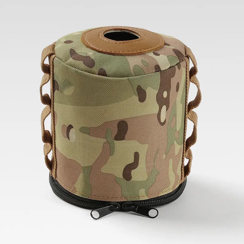 Camping Hiking Picnic Accessories Canister Cover Bag Fuel Cylinder Storage Bag Outdoor Camping Gas Tank Case