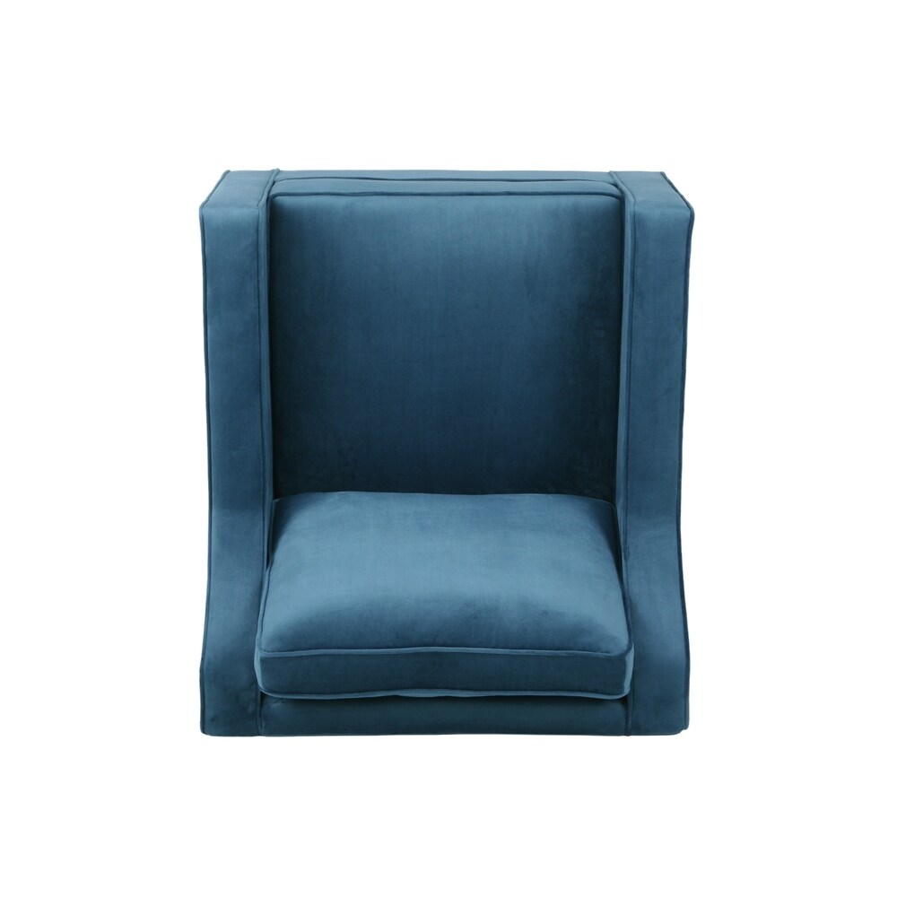 Milo Contemporary Velvet Club Chair by Christopher Knight Home   30.75\