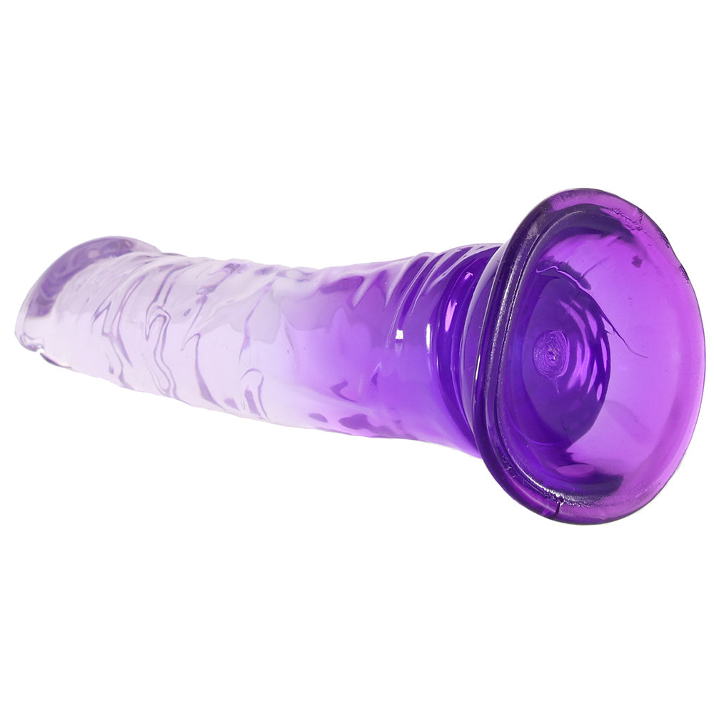 King Cock 8 Inch Dildo in Purple