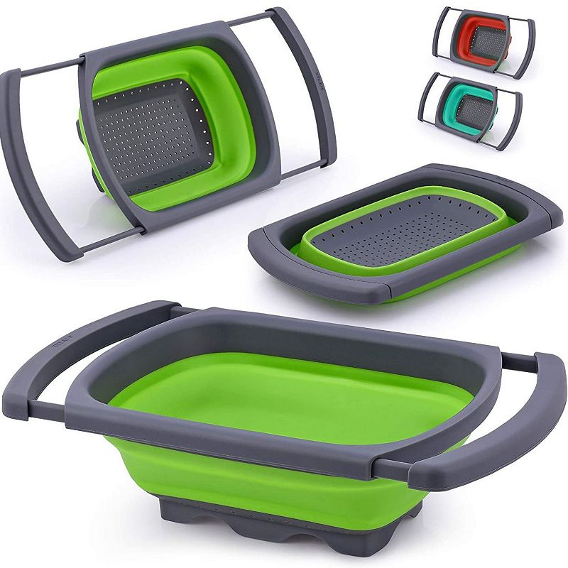 Collapsible Colander With Extendable Handles