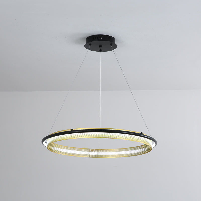 Acrylic LED Round Chandelier