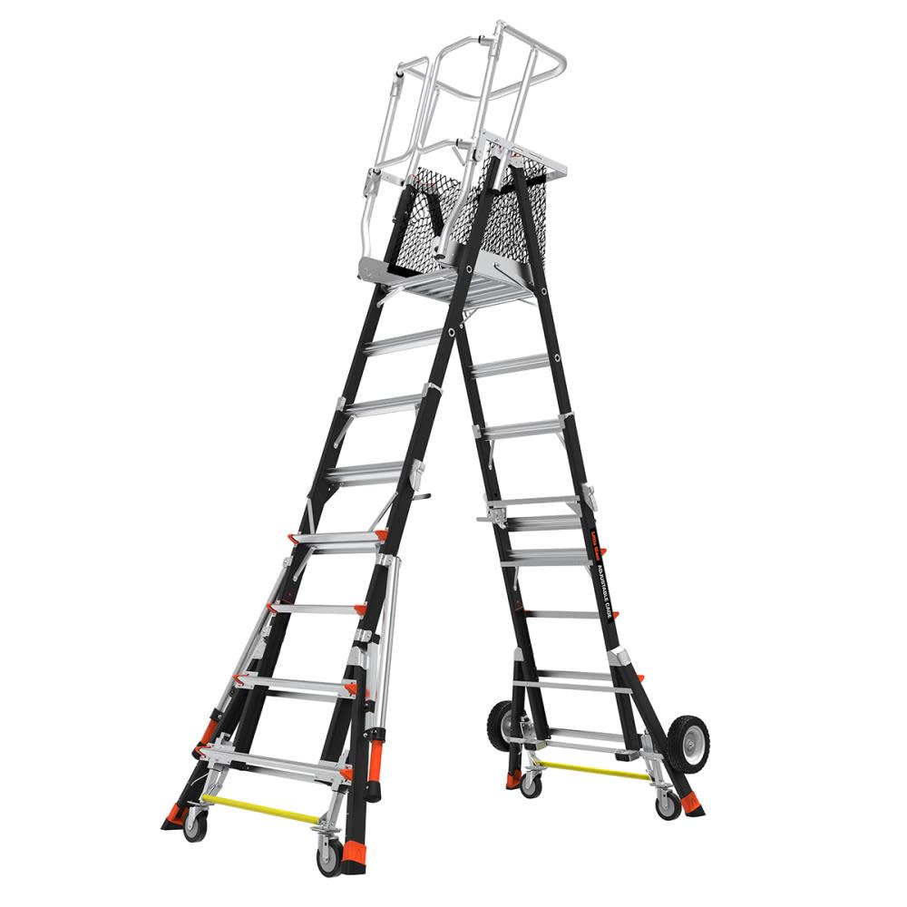 Cage Model 5 Ft. to 9 Ft. IAA FG w/ All Terrain Wheels and Wheel Lift ;