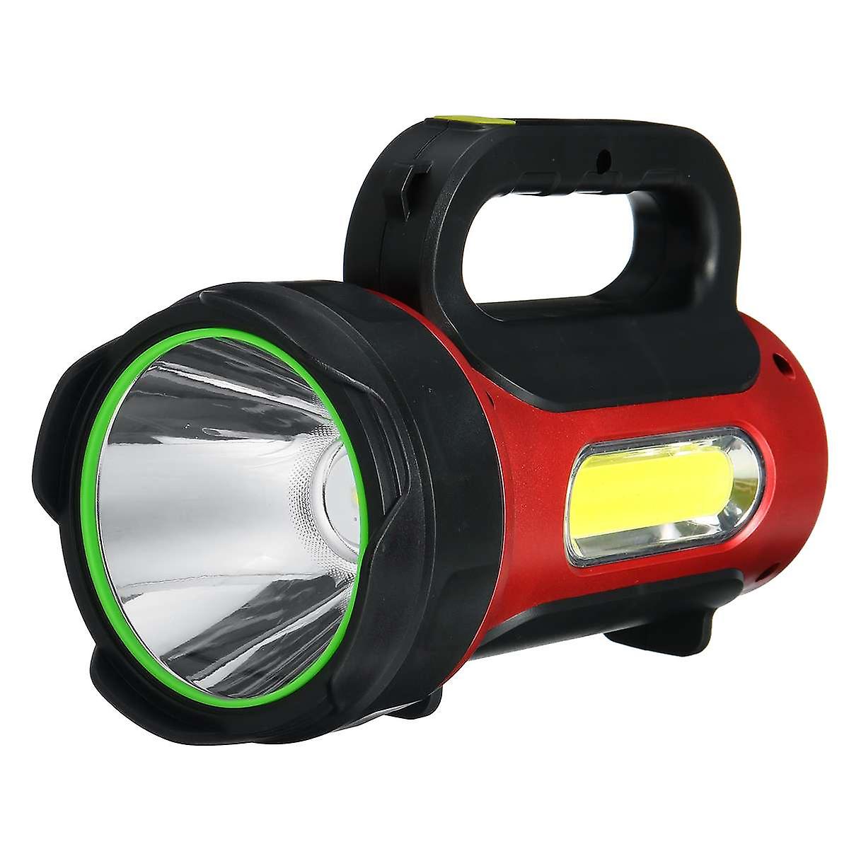 3000lm Powerful Led Flashlight Lanterna Portable Searchlight Rechargeable Spotlight 1000m Range Hunting Lamp With Side Light