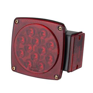 TowSmart ProClass 80 in. Under Submersible 6-Function Curbside LED Red Rear Trailer Light 1447