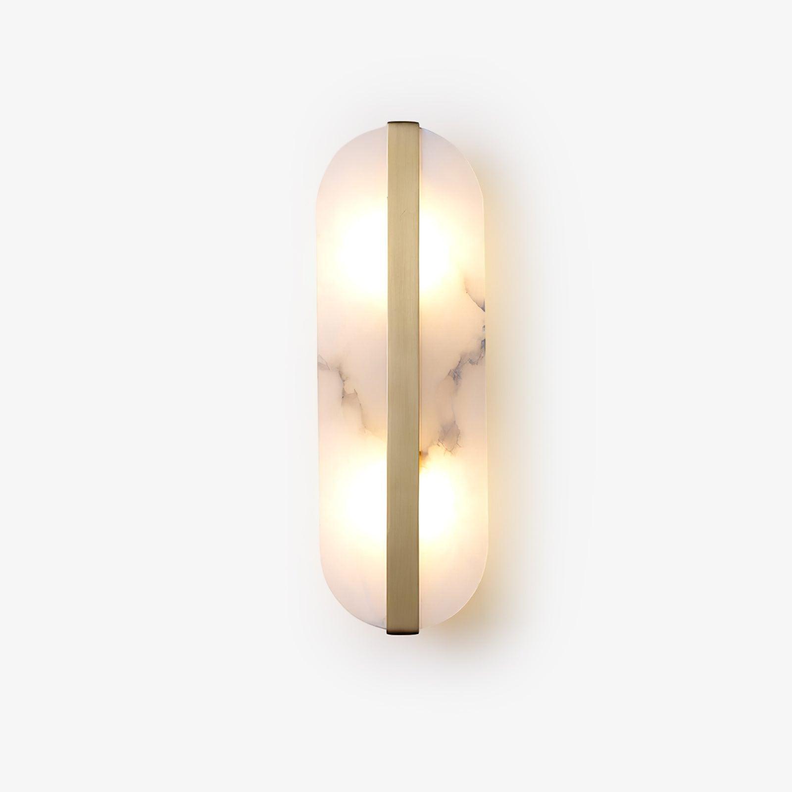 Stone Wall Alabaster LED Sconce