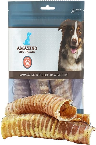 Amazing Dog Treats Beef Trachea 6-inch Dog Treats