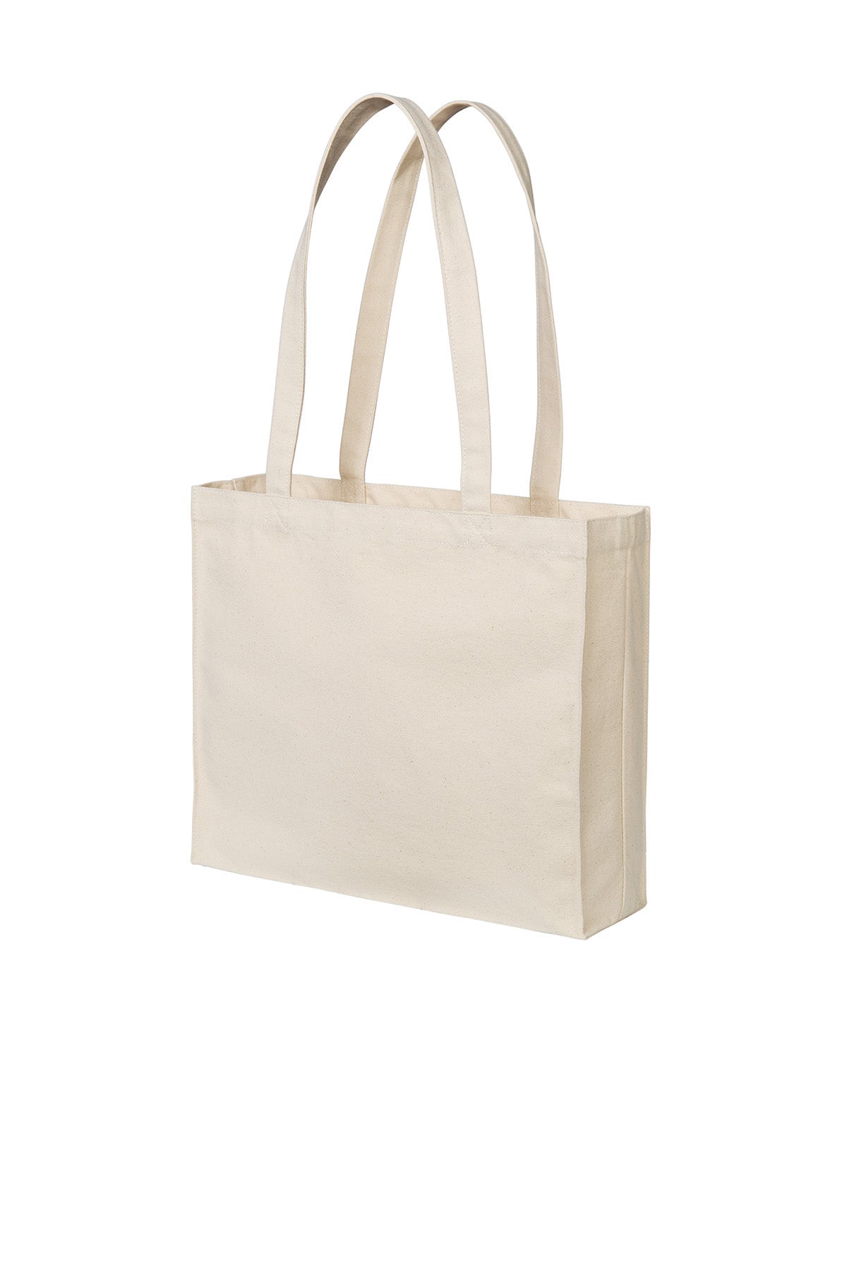 Cotton Canvas Shopper Tote