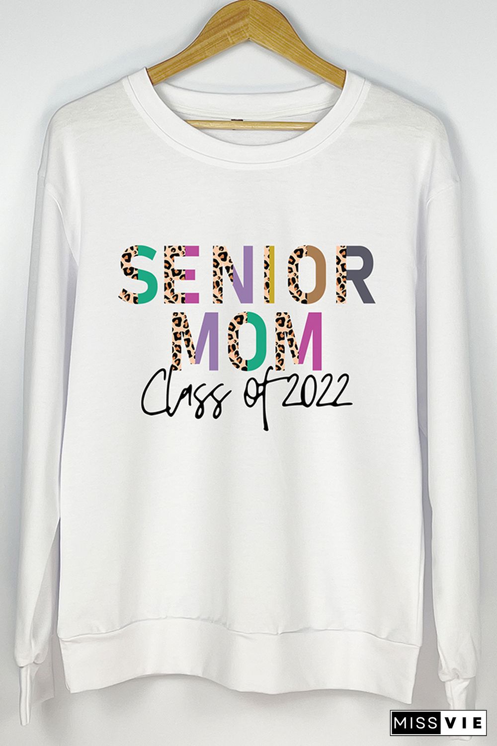 Senior Mom Class of 2022 Pullover Sweatshirt Women Wholesale