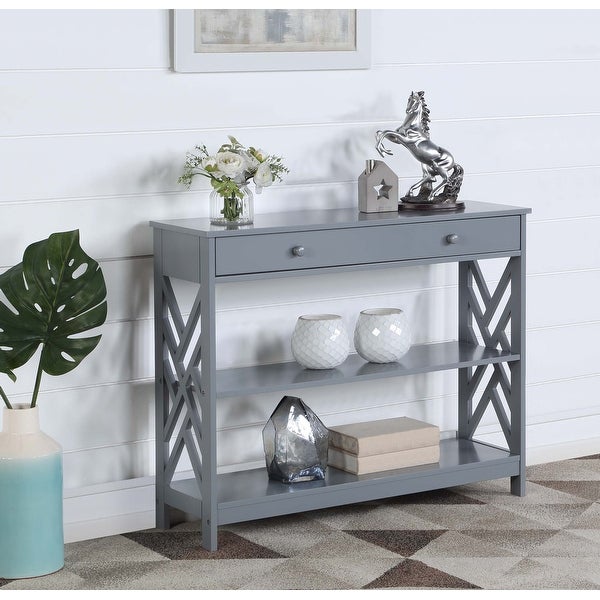 Copper Grove Zeus Console Table with Shelf