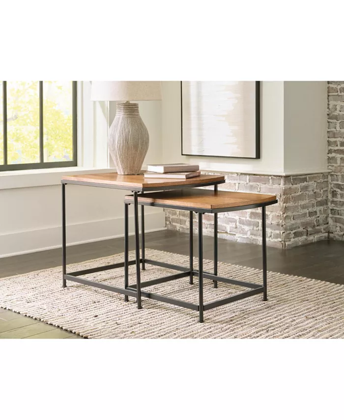 Signature Design By Ashley Drezmoore Nesting End Tables Set of 2