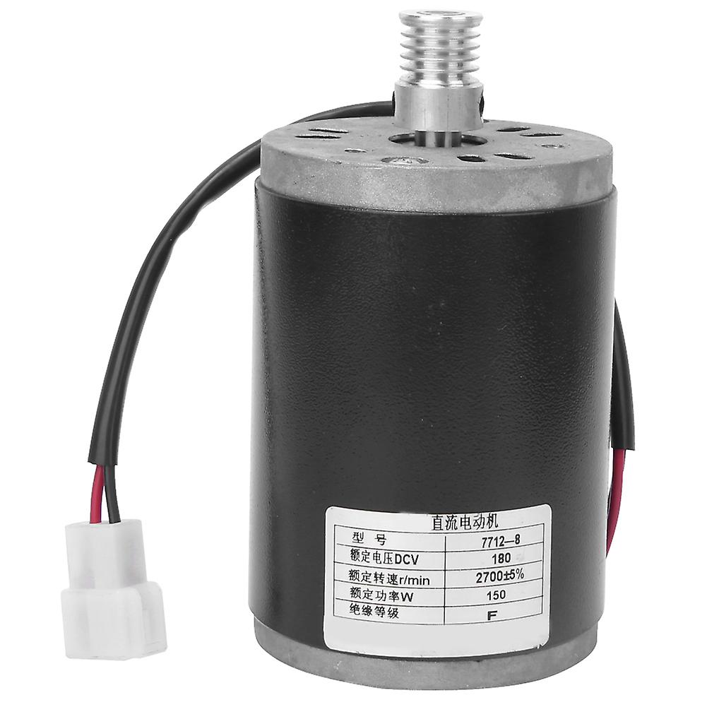 77128 180v 150w Aluminium Alloy Permanent Magnet Dc Brush Electric Motor Chain Wheel Synchronizing Wheels