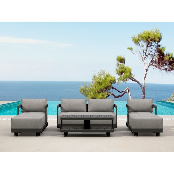 SET902AL 6pc Granada Aluminum Deep Seating