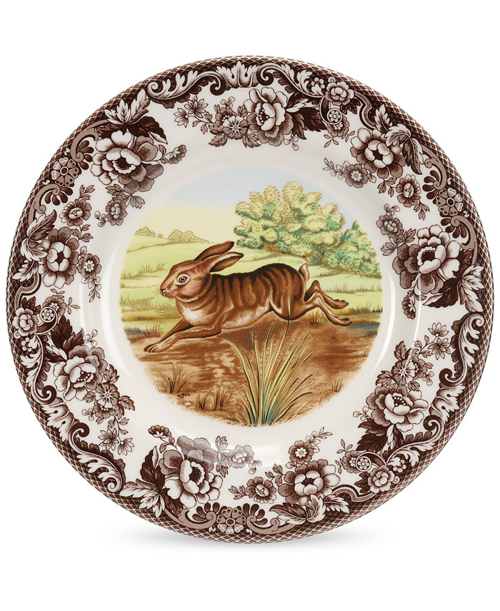 Spode Dinnerware Woodland Rabbit Dinner Plate