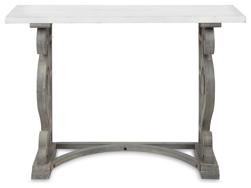 Wyldwood Wood Console Table   Traditional   Console Tables   by Uniek Inc.  Houzz