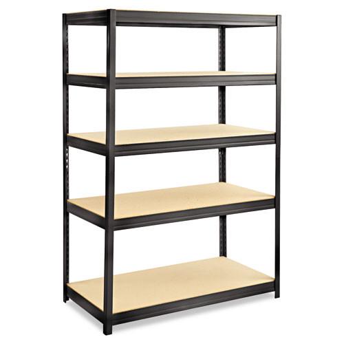 Safco 6244BL 48 in x 24 in x 72 in FiveShelf Boltless Steel