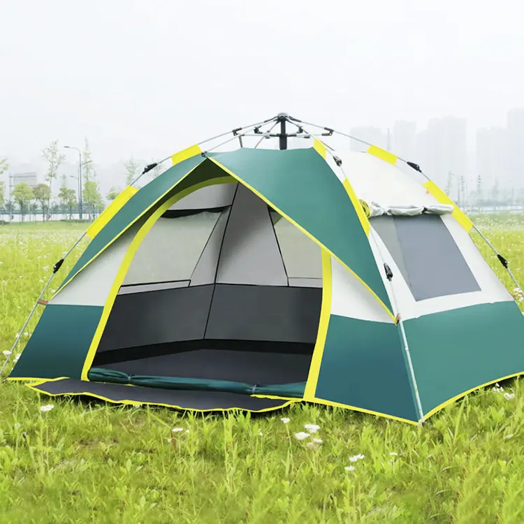 Yuanfeng Outdoor Fashion Trend Portable Automatic Pop up Camping Travel BBQ Tent