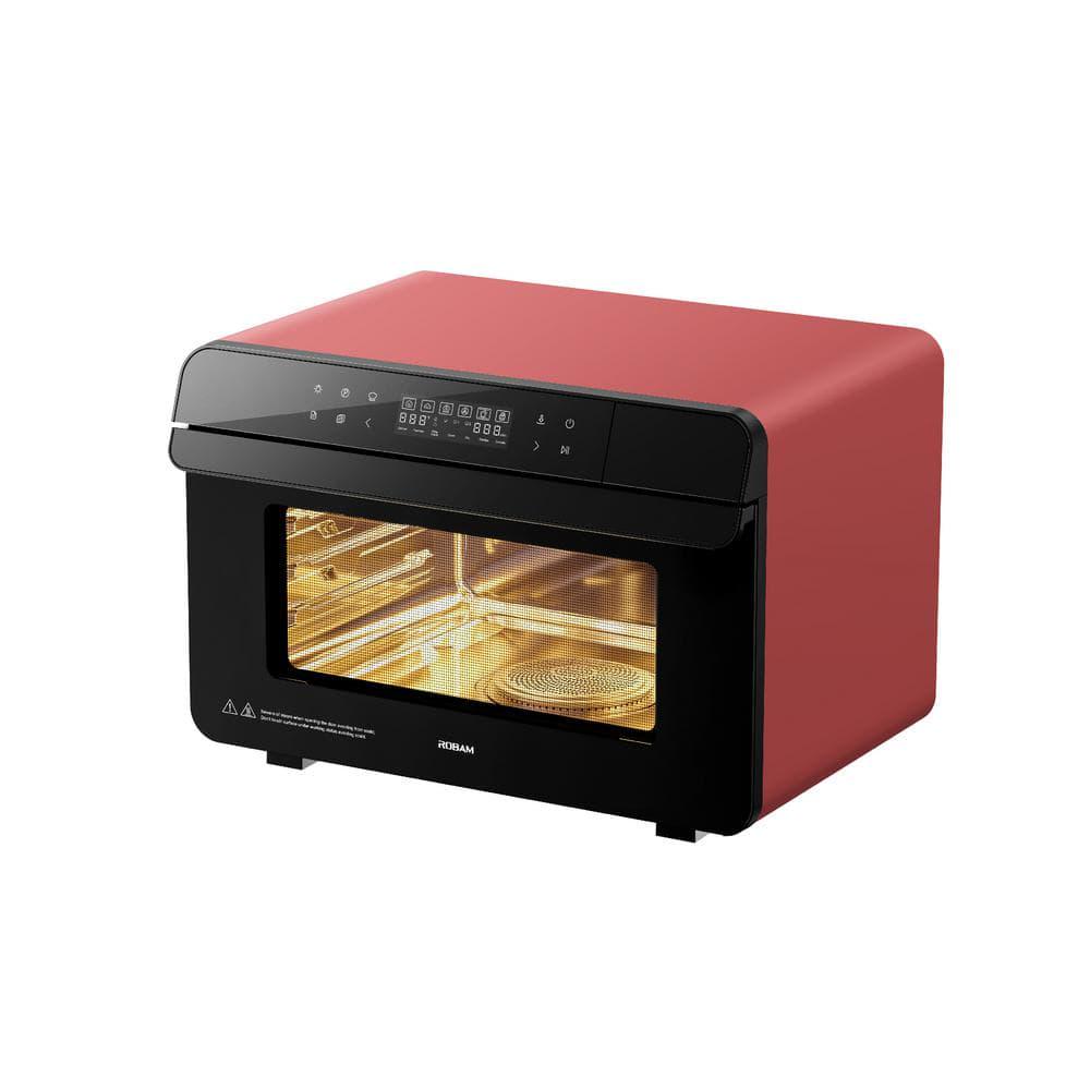 ROBAM RBOX CT763 22 L Red Electric Countertop MultiCooker Air Fry Grill Bake and Steam Wide Temperature Precision