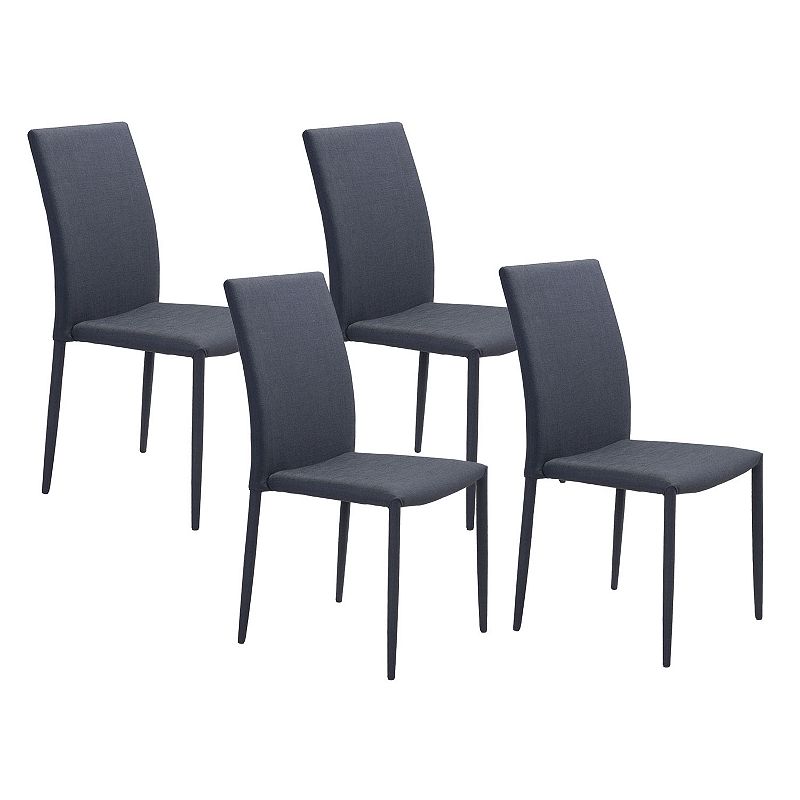 Zuo Modern Confidence Dining Chair 4-piece Set