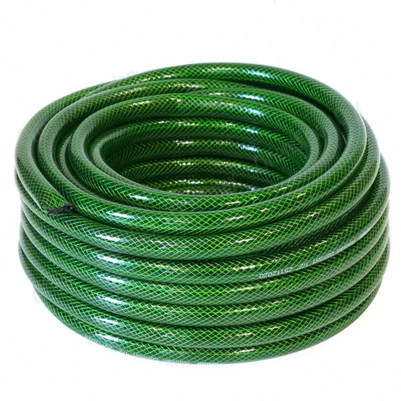 10m/20m PVC 8/12mm Braided  Reinforced Hose Gardend Irrigation Flexible Fiber Water Supply Pipe Environmental Protection Pipe/