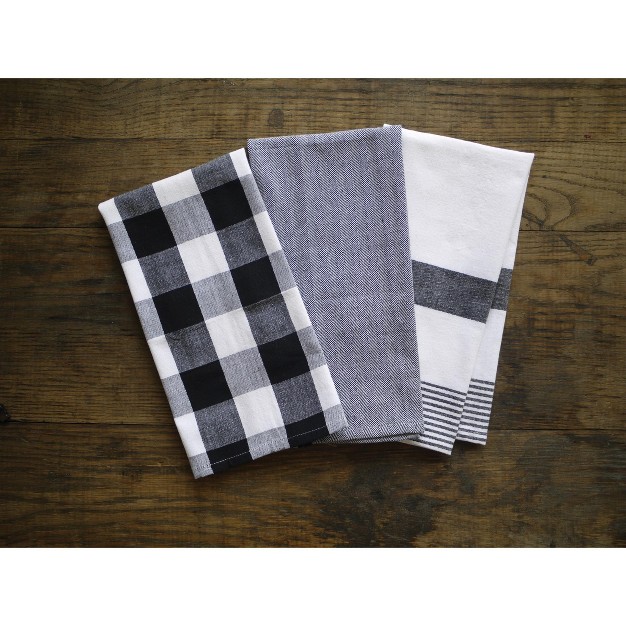 C amp f Home Franklin Plaid Cotton Kitchen Towel