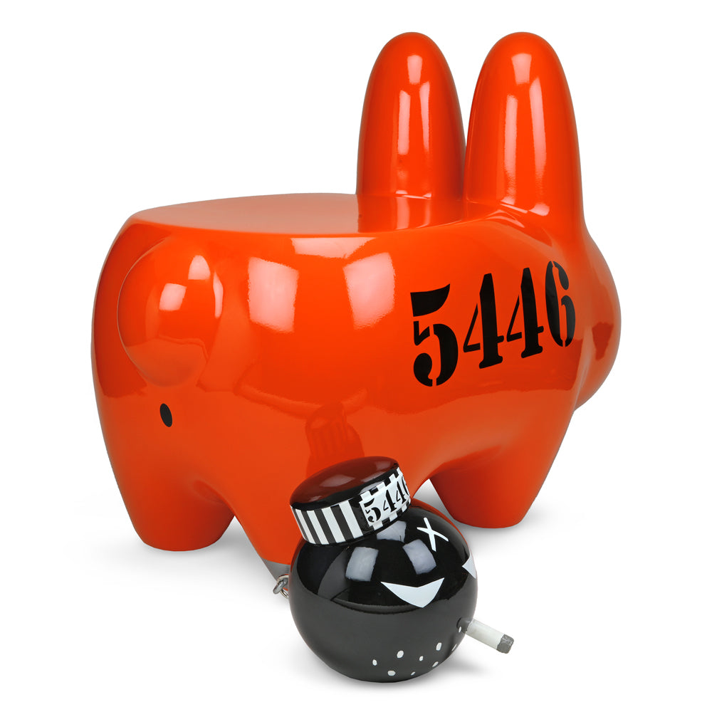 Art Giant Buddies 4 Lyfe Smorkin' Labbit Stool by Frank Kozik