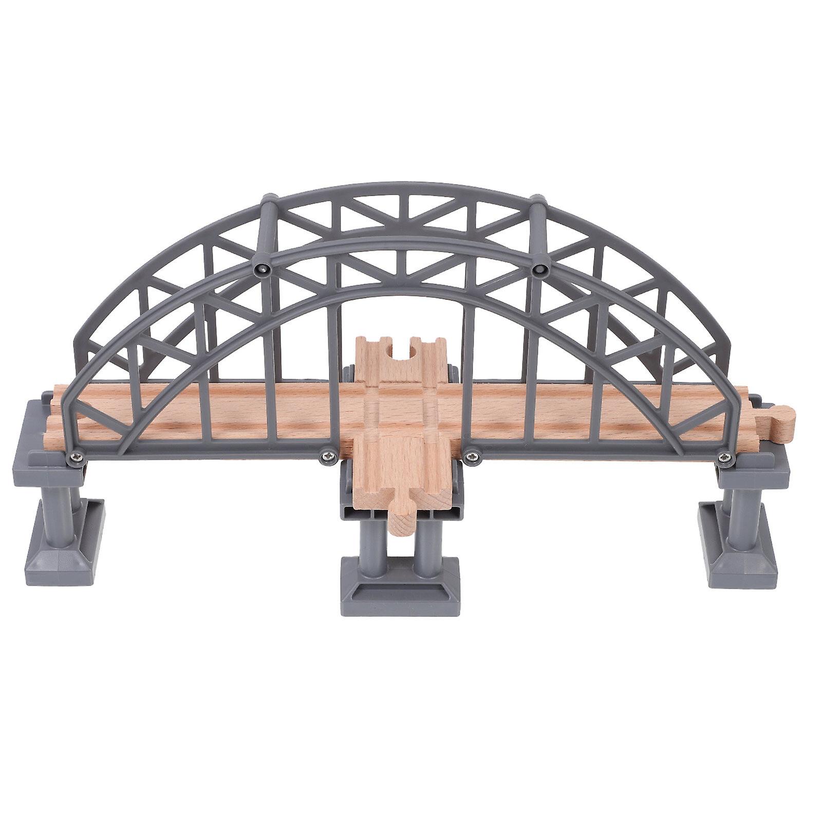 1pc Toy Train Bridge Train Track Bridge Toy Train Accessory Kids Plaything