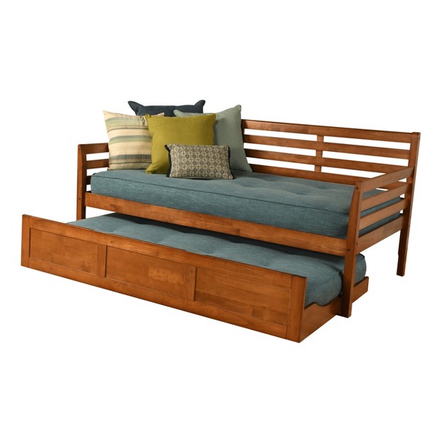 Yorkville Trundle Daybed Barbados aqua Dual Comfort