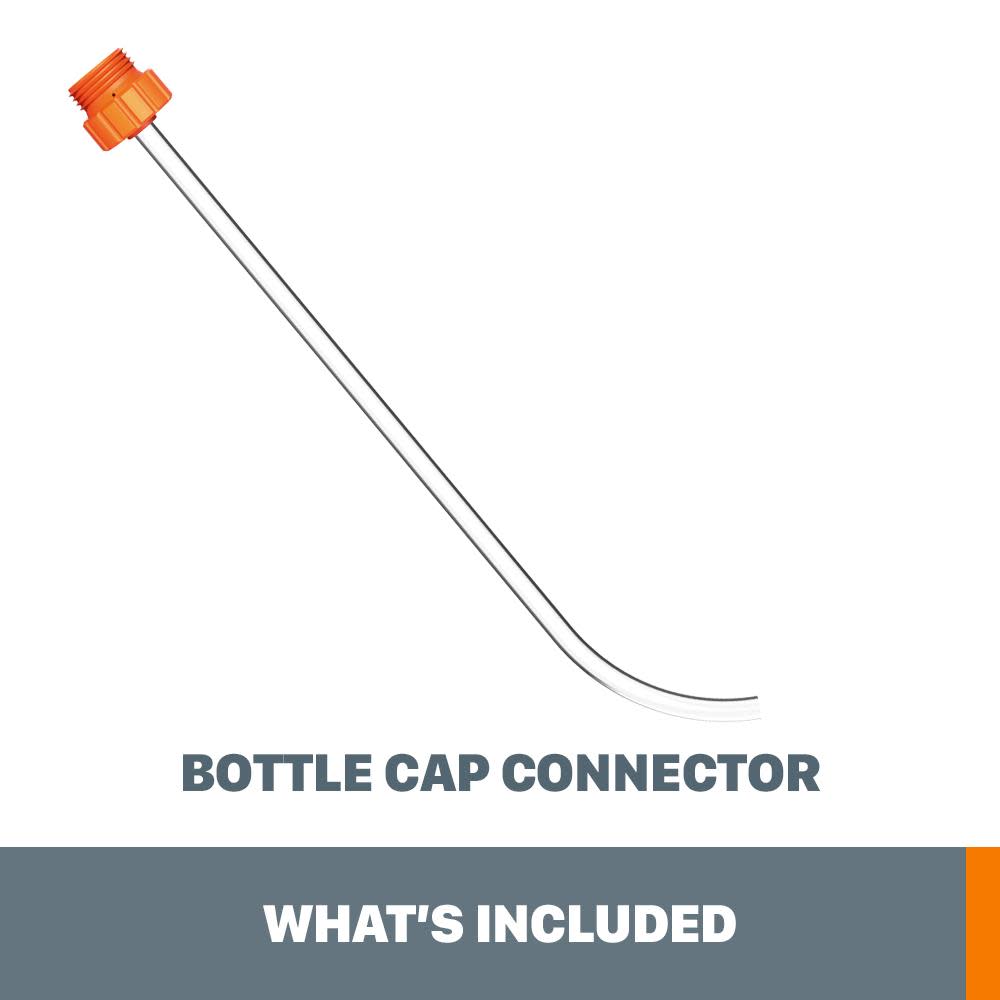 WORX Hydroshot Bottle Cap Connector with Draw Hose