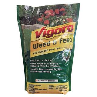 Vigoro 7 lb. 2500 sq. ft. Spring and Fall Weed and Feed Lawn Fertilizer 4154941