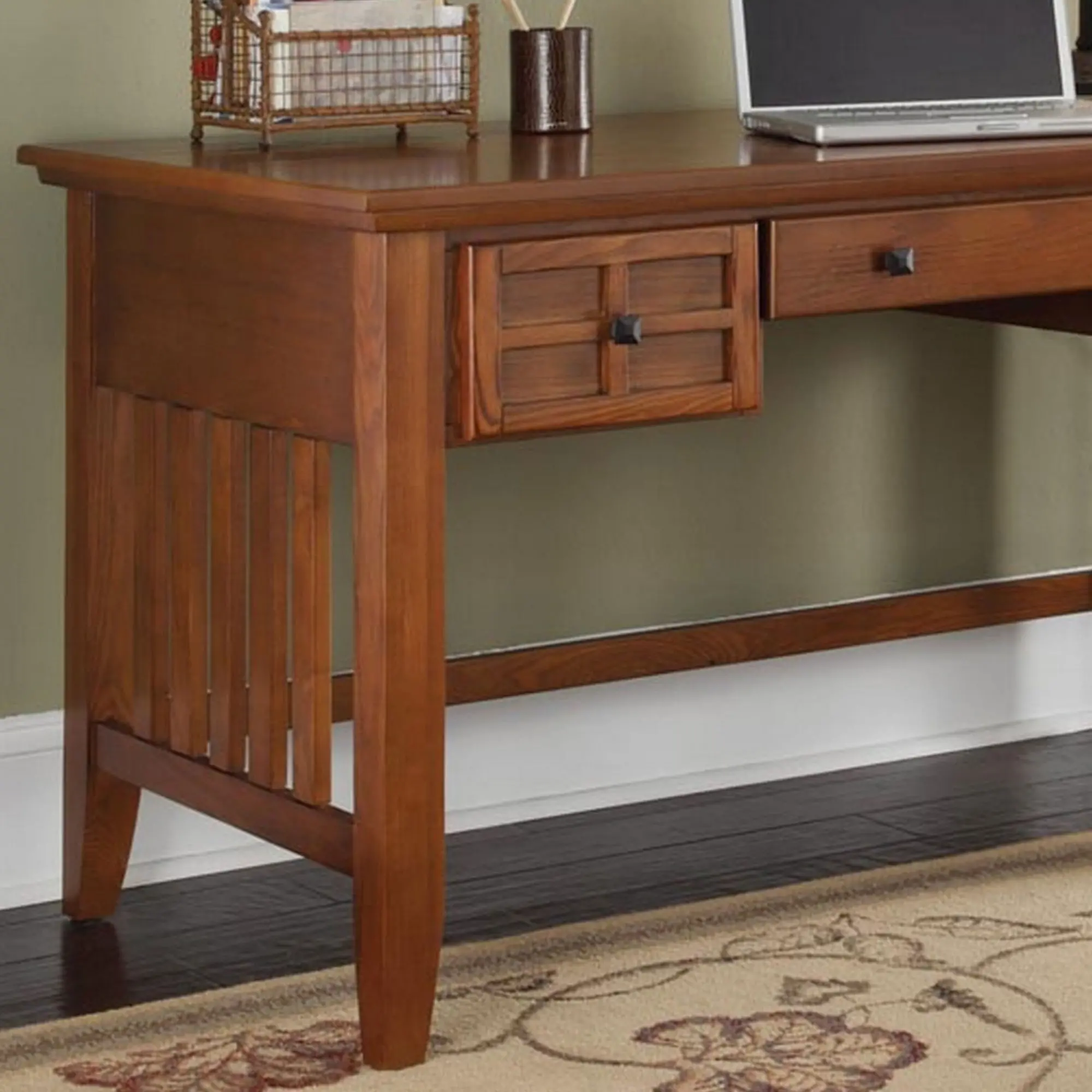 Homestyles Brown Executive Desk