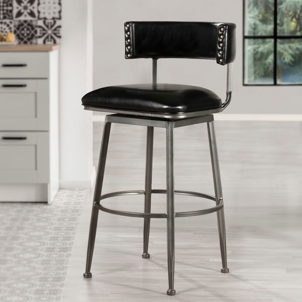 Kinsella Commercial Grade Swivel Stool， Charcoal