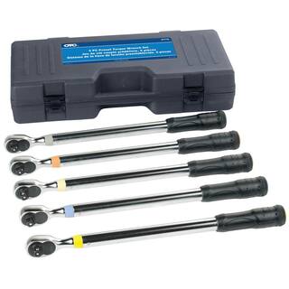 Bosch 12 in. Drive Preset Torque Wrench Set (5-Piece) OTC5776