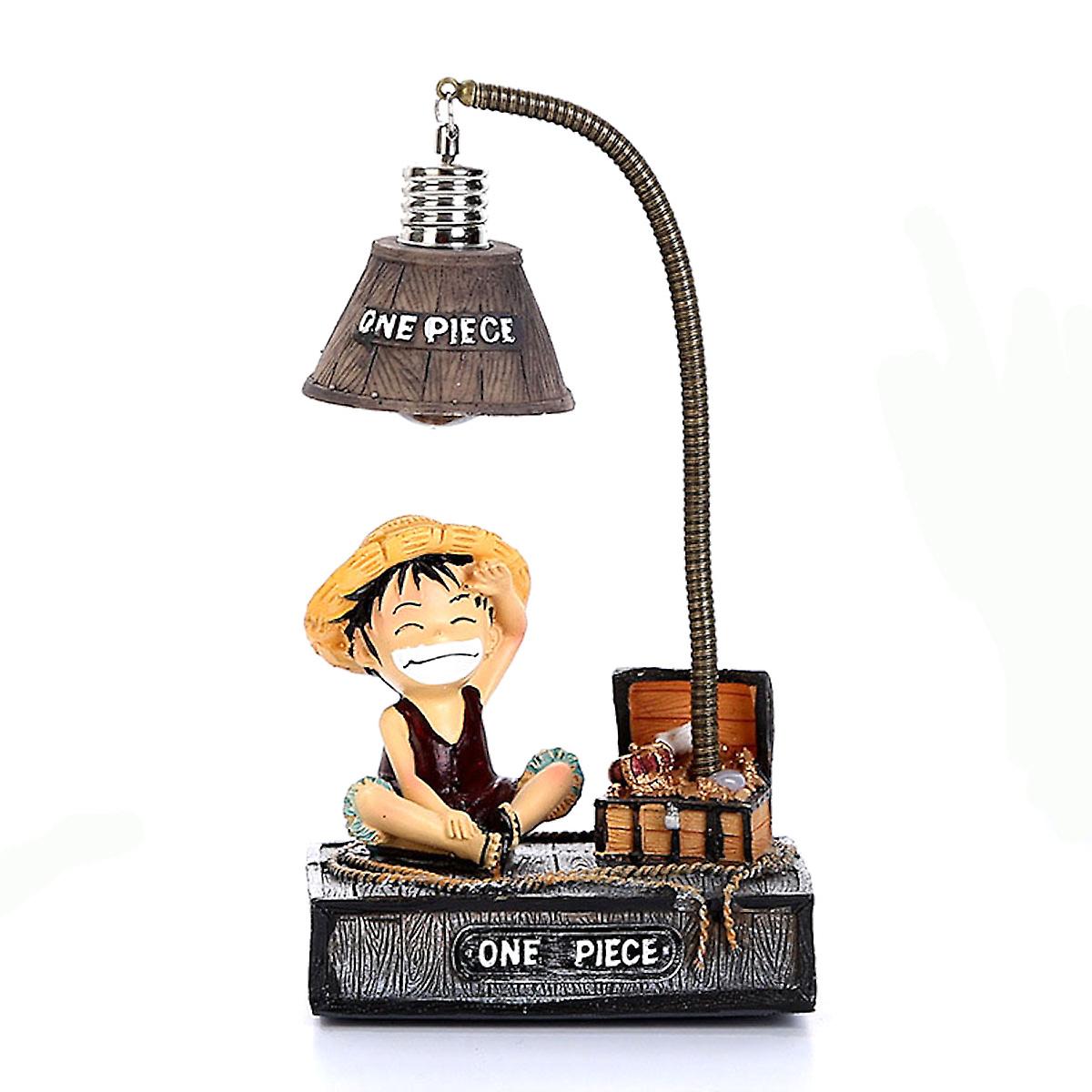 One Piece Luffy Night Light Bedside Night Lamp Cute Kids Table Lamp Room Decoration Chirstmas Gift