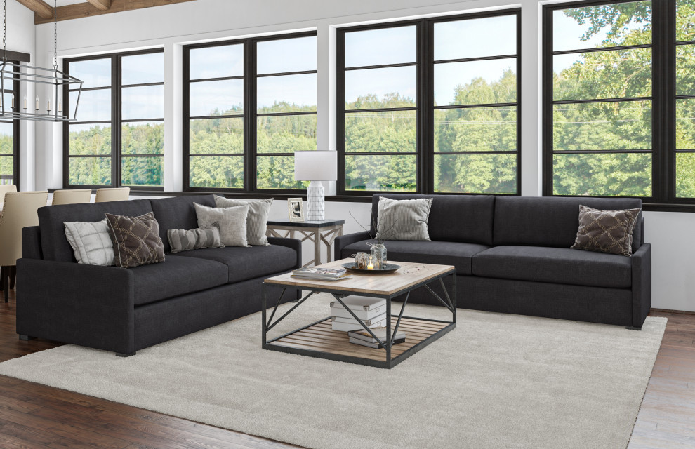 Nativa Interiors Kimpton 79 quotSofa   Transitional   Sofas   by Nativa Interiors  Houzz