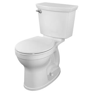 American Standard Champion Tall Height 2-Piece High-Efficiency 1.28 GPF Single Flush Round Front Toilet in White Seat Included (4-Pack) 747BA107SC4.020