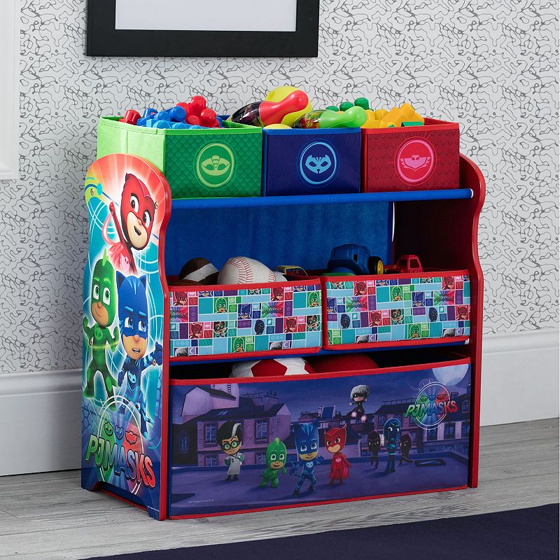 Delta Children PJ Masks Multi-Bin Toy Organizer