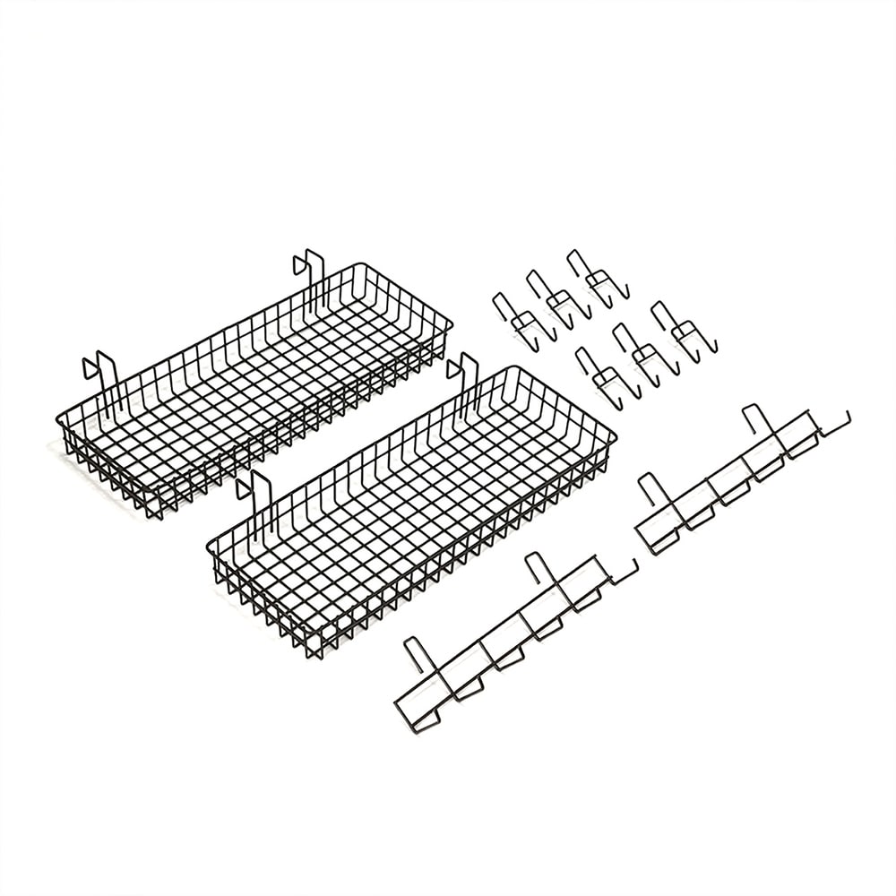 Mobile Garden Brown with Trellis   Under Shelf plus Basket   Hook Kit