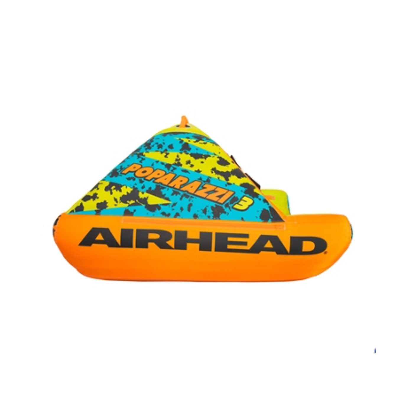 Airhead AHPZ-1750 Poparazzi 3 Person Inflatable Towable Water Lake Boating Tube